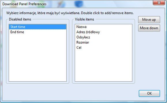 Otrzymaj więcej informacji o pobieranym pliku w Firefox 3