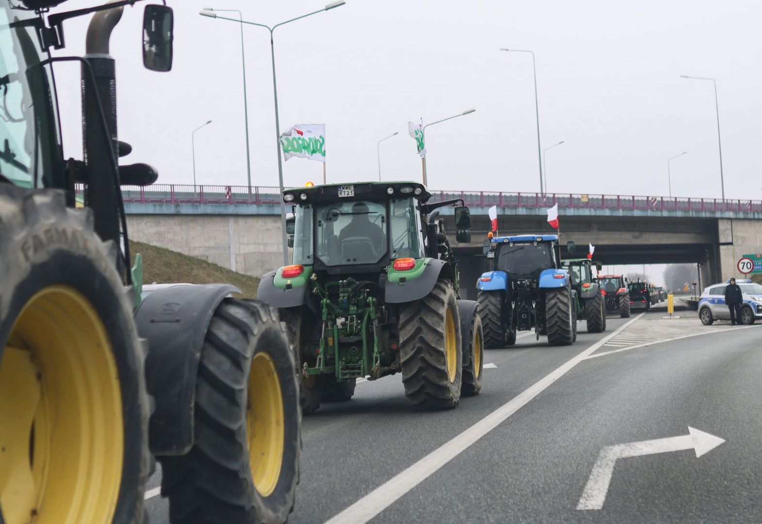 Protest rolników w Lublinie. ZTM zapowiada zmiany w kursowaniu autobusów