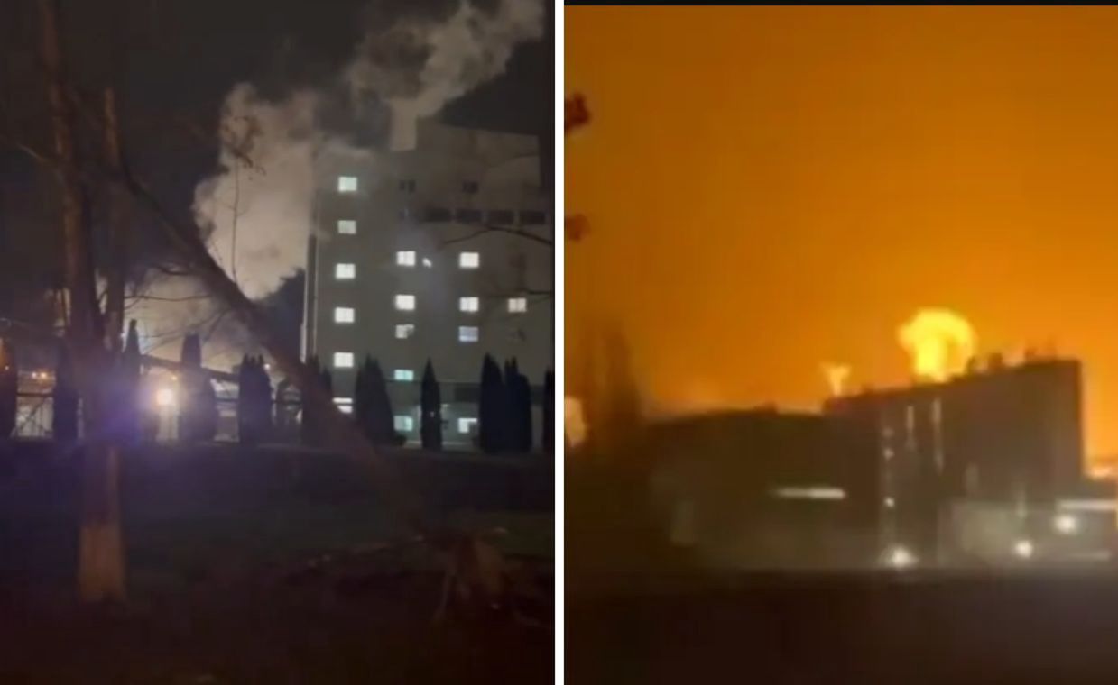 Ukrainian forces strike Russian drone and missile depot