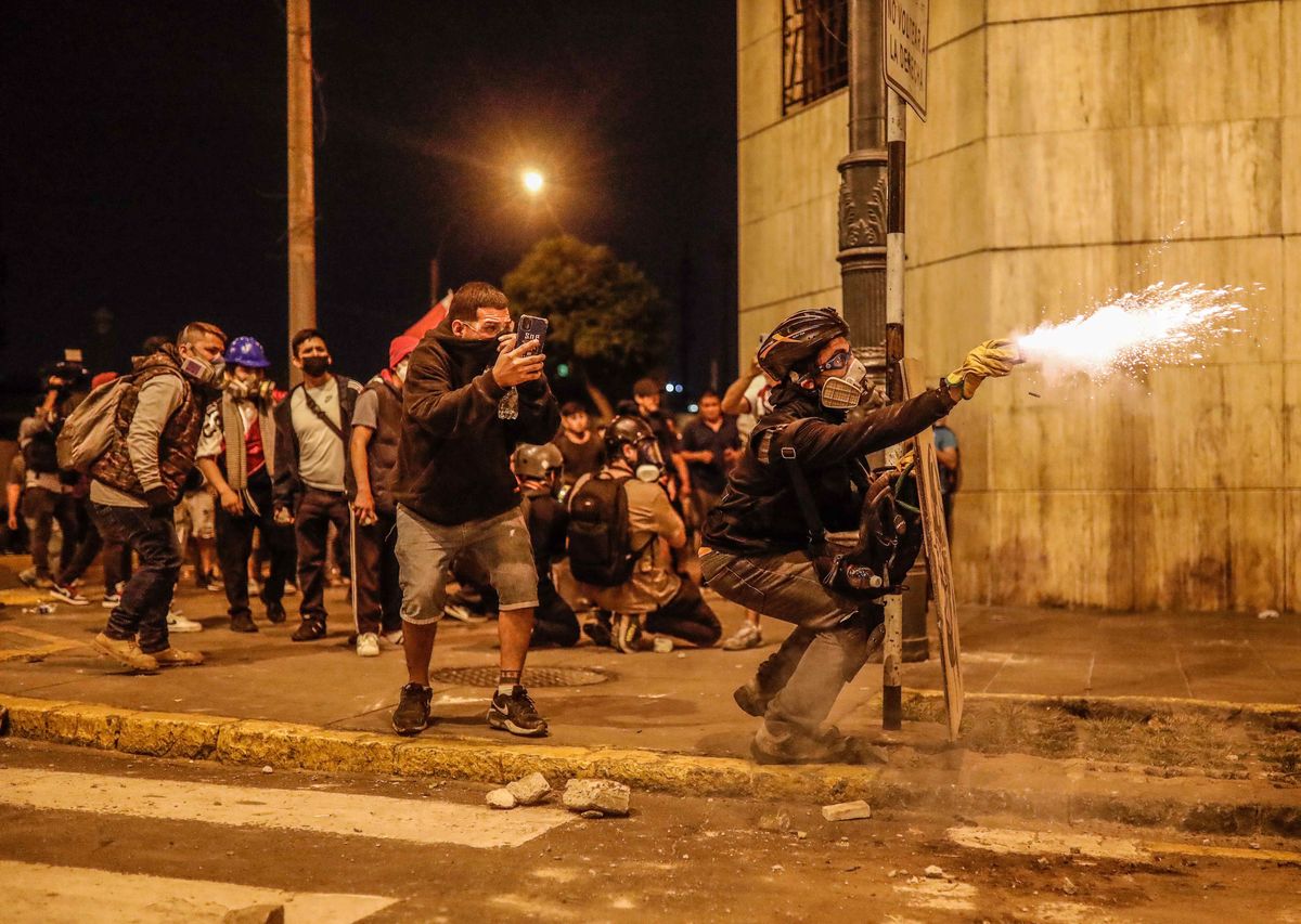 Protesty, Peru.