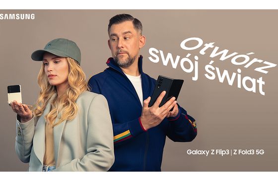 Maffashion i Wojtek Sokół reklamują składanego Samsunga (wideo)