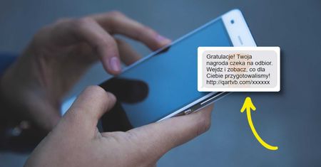 Niebezpieczny SMS: "Twoja nagroda czeka na odbiór"