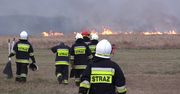 Potężny pożar w Lipiej Górze