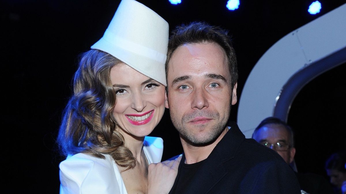 Łukasz Nowicki i Halina Mlynkova 