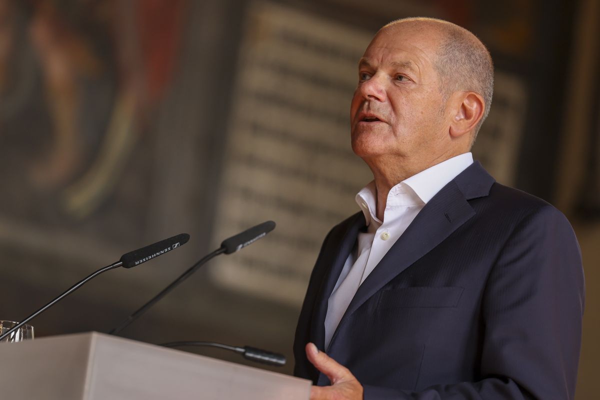 Kanclerz Niemiec Olaf Scholz