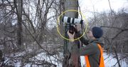 Niesamowita pułapka fotograficzna z obiektywem 200-600 mm. Fotograf się natrudził