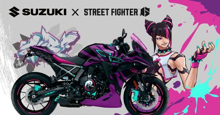 Suzuki i Capcom łączą siły. Stworzyli motocykl inspirowany grą "Street Fighter 6"