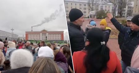 Rosjanie wyszli na ulicę w Kursku. "Przyznajcie, że trwa wojna!"