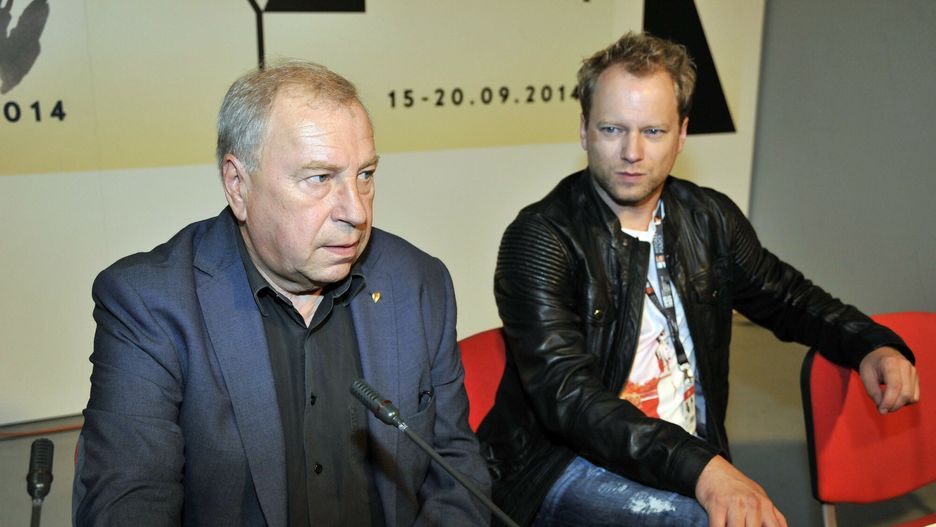 Jerzy Stuhr i jego syn Maciej Stuhr