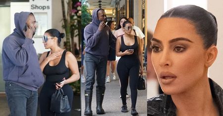Kanye West zabrał SOBOWTÓRKĘ Kim Kardashian na lunch i zakupy (ZDJĘCIA)