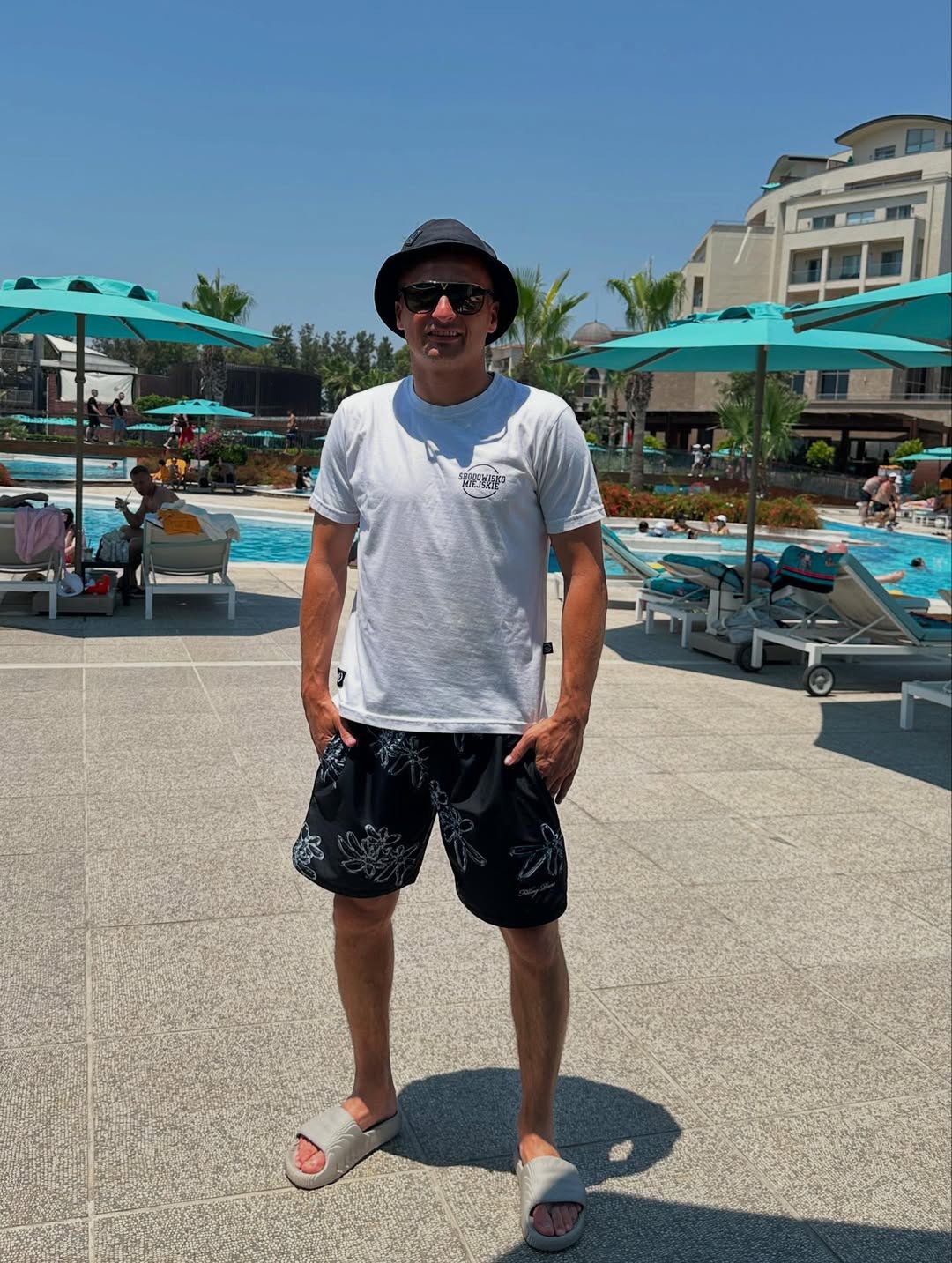 Sławomir Peszko na rodzinnych wakacjach