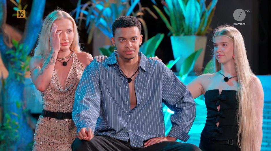 Marcel, Weronika i Oliwia podczas Rajskiego Rozdania 