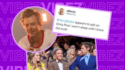 Harry Styles napluł na kolegę z planu? Jest komentarz aktora