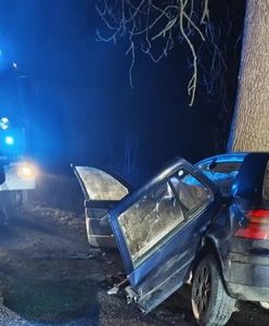 Nocna tragedia. W aucie jechało trzech mężczyzn