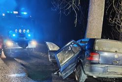 Nocna tragedia. W aucie jechało trzech mężczyzn