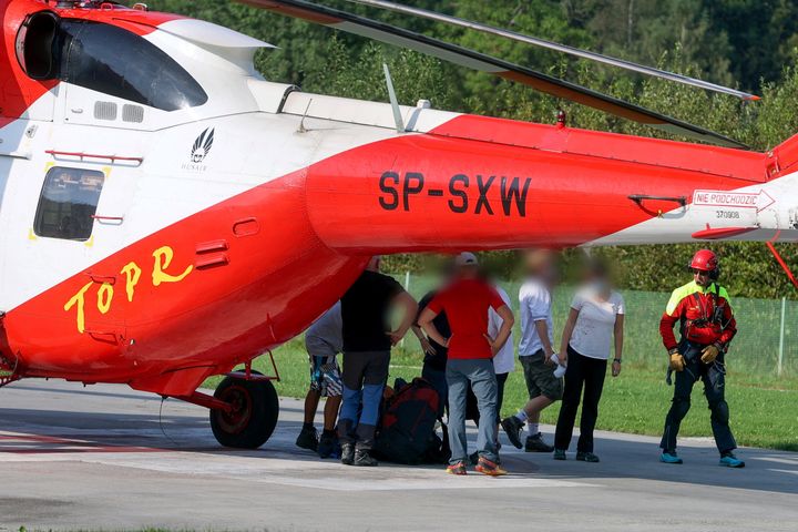 TOPR interweniował ze śmigłowcem. Powód? Jelitówka