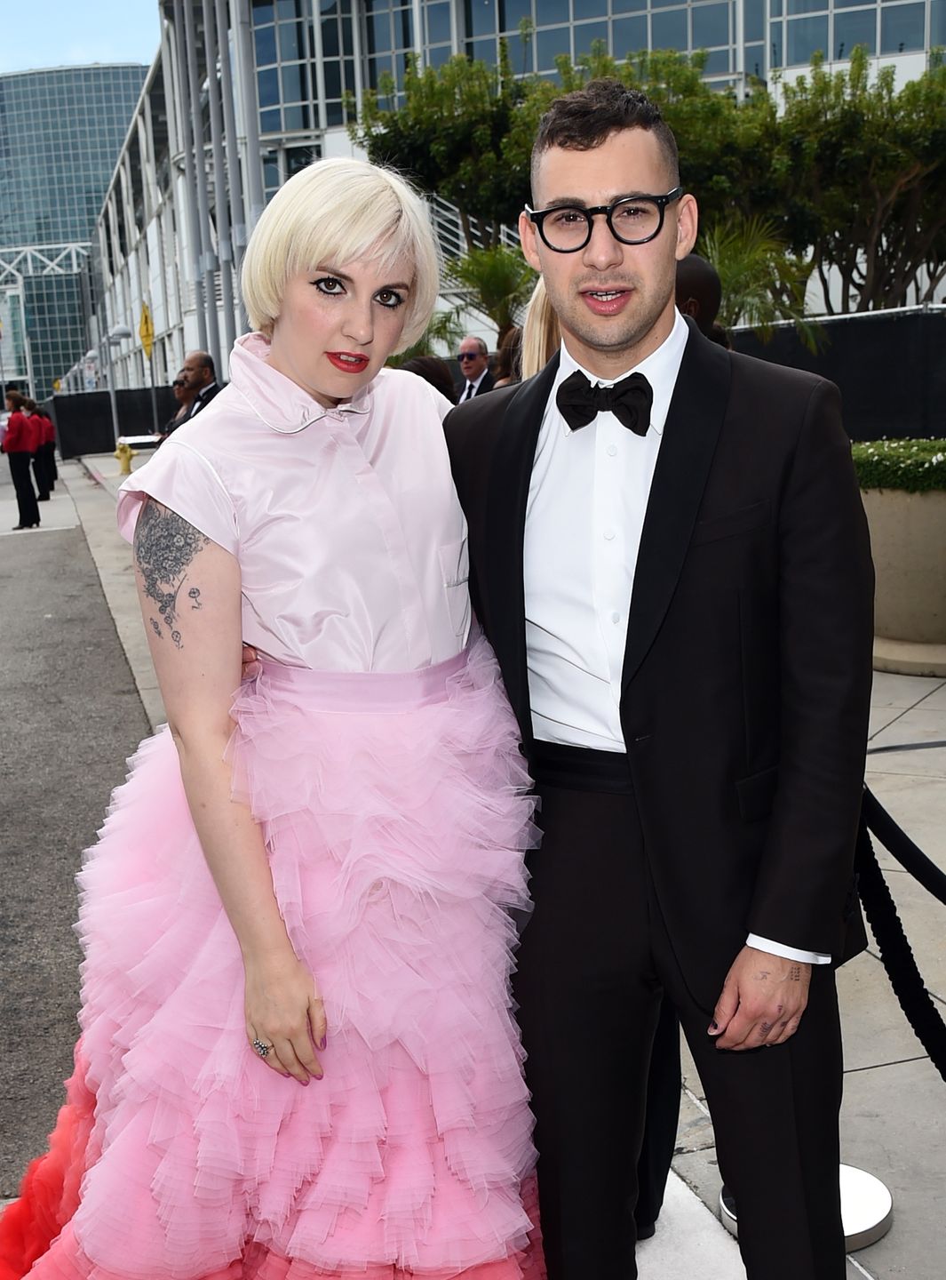 Lena Dunham i Jack Antonoff, sierpień 2014