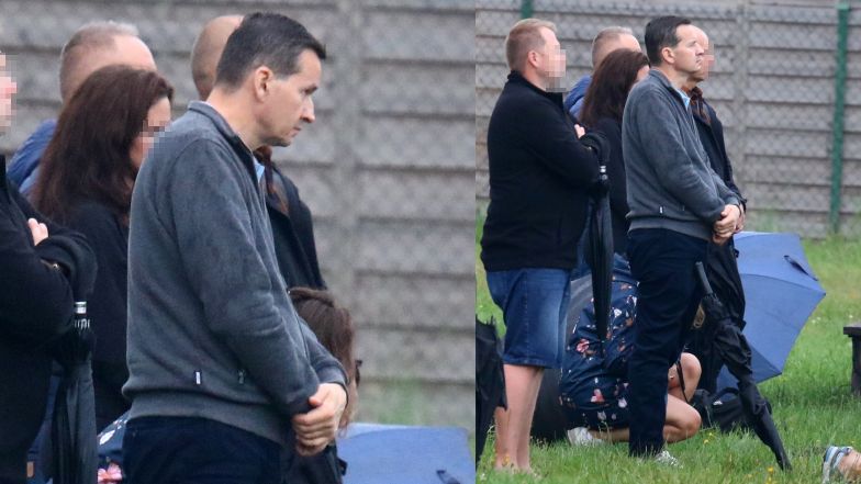 Mateusz Morawiecki z żoną nad morzem