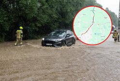 Zakopianka jak rzeka. Droga zalana, gigantyczne korki