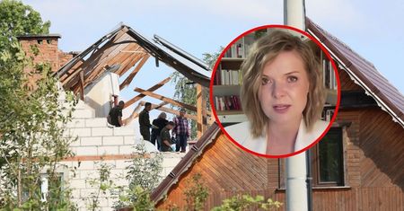 Polityczny spór o zniszczony dom. "Każda strona chce coś ugrać"