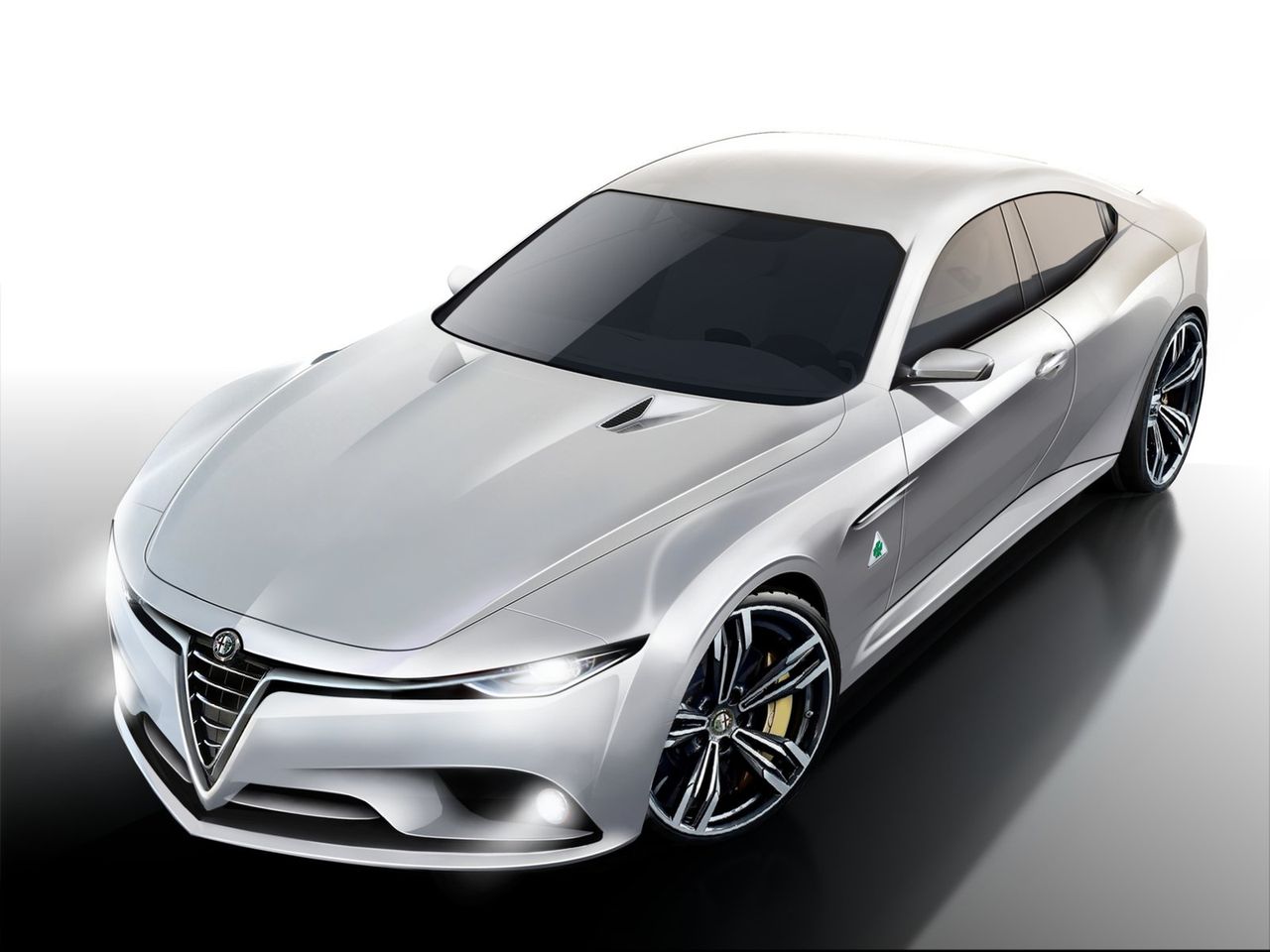 Alfa Romeo Giulia idealna przedstawiona w Internecie