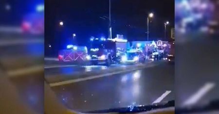 Śmiertelny wypadek na ul. Nadbystrzyckiej w Lublinie. Skoda uderzyła w słup latarni