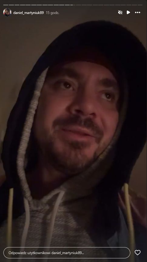 Daniel Martyniuk na Instastories
