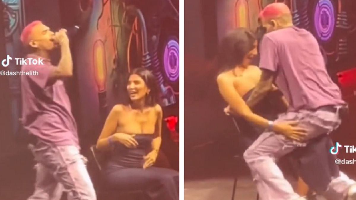 Chris Brown zatańczył na jej kolanach. Chłopak z nią zerwał, gdy to zobaczył