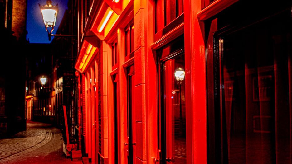 Amsterdam. Dzielnica czerwonych latarni 