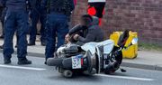 Kierująca skręcała, a motocyklista wyprzedzał. Doszło do zderzenia