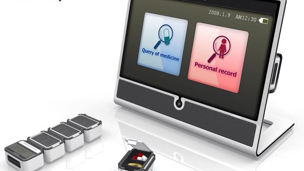 Gadżet dla seniorów - system zarządzający lekarstwami 1