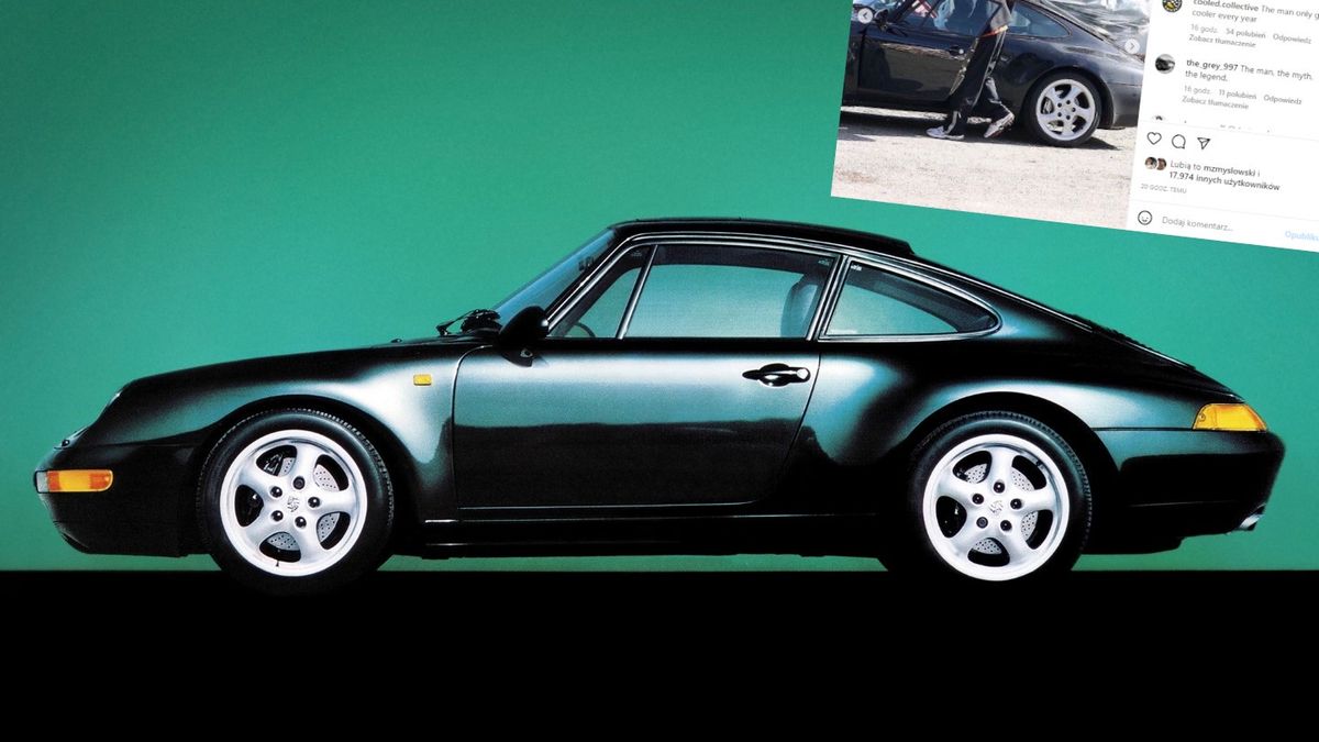Porsche 993 to dziś klasyk. Reeves korzysta z niego na co dzień