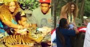 Obrońcy zwierząt atakują Beyonce: "Tygrys TO NIE ZABAWKA!"