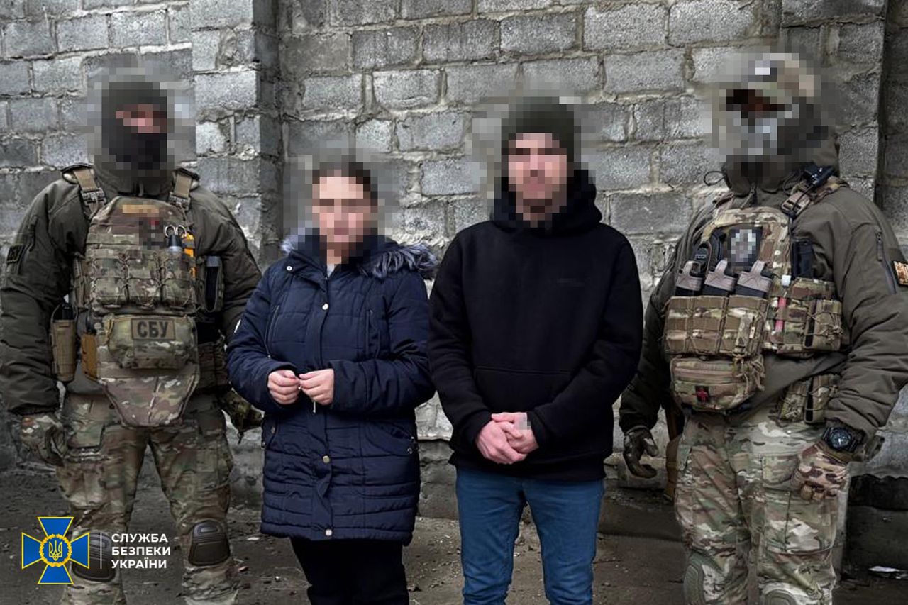 Ukrainian couple arrested for bomb linked to Russian attack