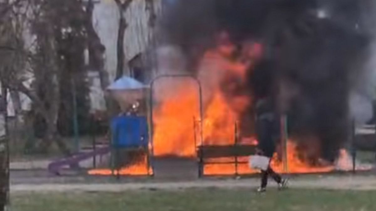 Wiadomo, kto stoi za pożarem placu zabaw w Toruniu