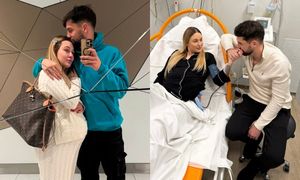 Andziaks nadaje ze szpitala: "JUŻ CZAS". Będzie kolejny vlog z porodu? (FOTO)