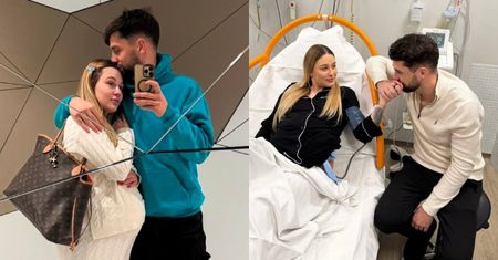 Andziaks nadaje ze szpitala: "JUŻ CZAS". Będzie kolejny vlog z porodu? (FOTO)