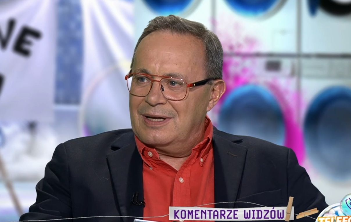 Prowadzący "Szkła kontaktowego" zaczął się tłumaczyć. "To nie manifestacja"