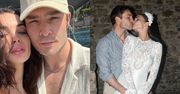 Ed Westwick, serialowy Chuck Bass z "Plotkary" wziął ślub. Panna młoda błyszczała w TRZECH sukniach (FOTO)