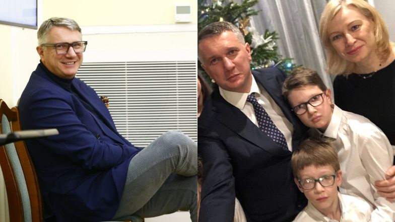 Przemysław Wipler z żoną Małgorzatą