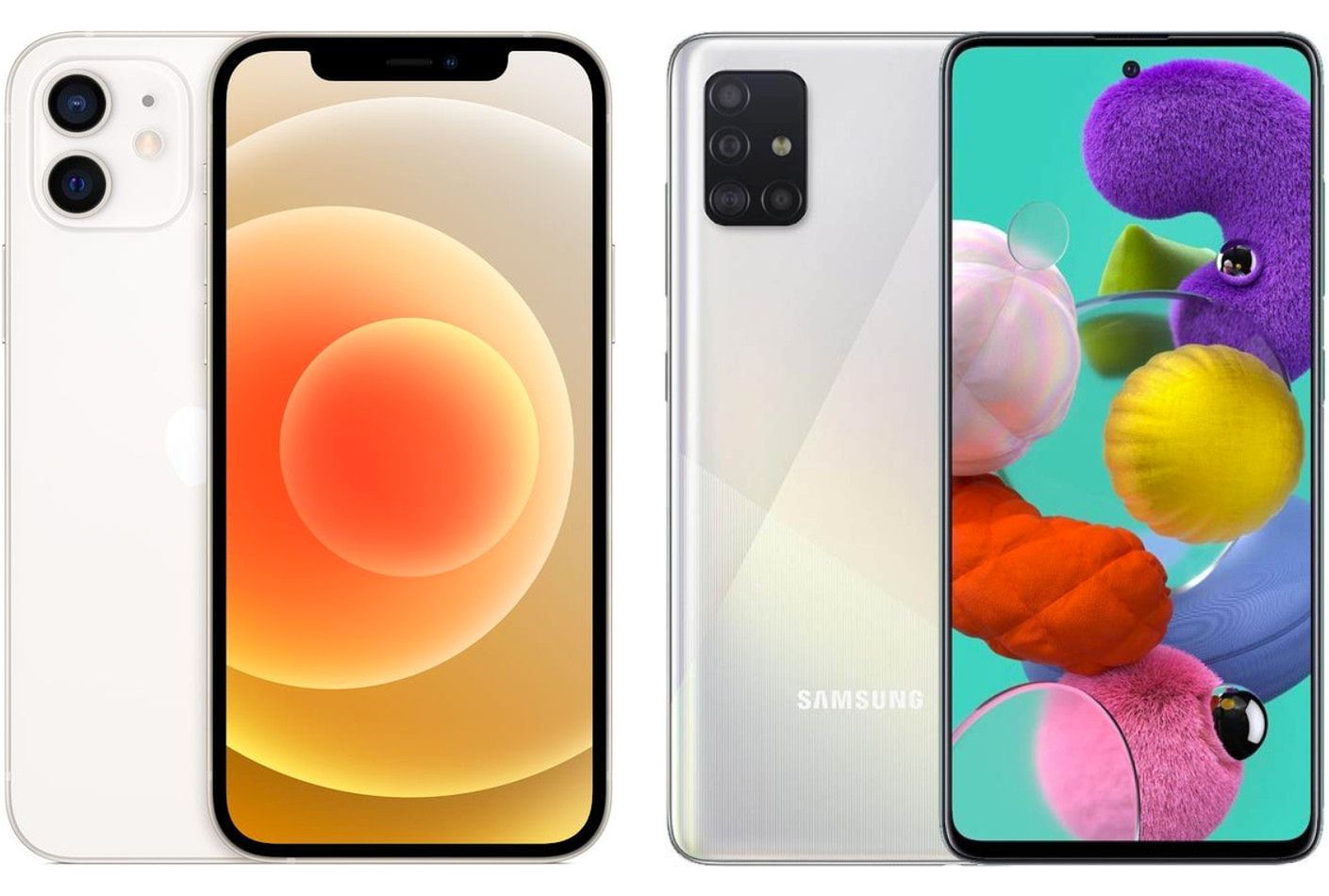 Ależ manipulacja. Tak, według Apple'a, wygląda typowy smartfon z Androidem 4