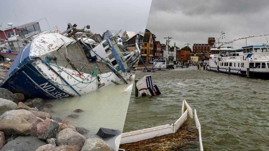 Szkody po sztormie Babet szacowane są na setki milionów euro