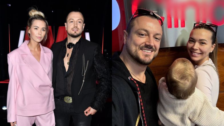 Baron opublikował fotkę z Sandrą Kubicką i rocznym Leonardem