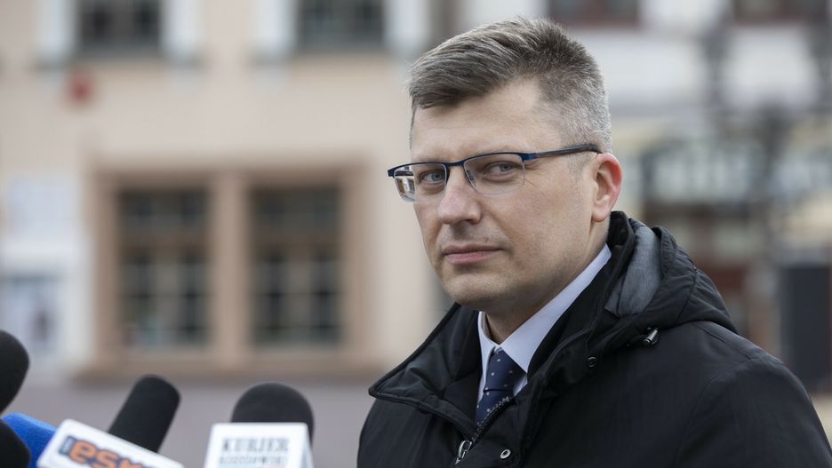 Kandydat bez maseczki. Warchoł będzie ukarany? 