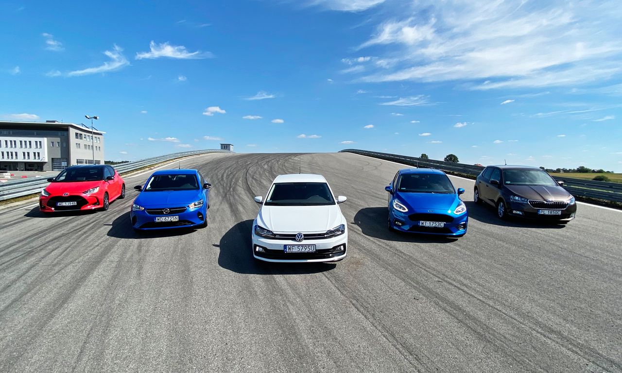 Nowa Toyota Yaris i czterech konkurentów - test porównawczy