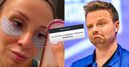 Dominika Serowska publicznie dywaguje nad tym, czy spędzi z Marcinem Hakielem resztę życia: "CZAS POKAŻE". Miło?