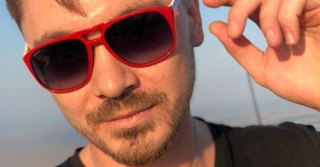 Daniel Martyniuk pijany na plaży. Imprezował od świtu