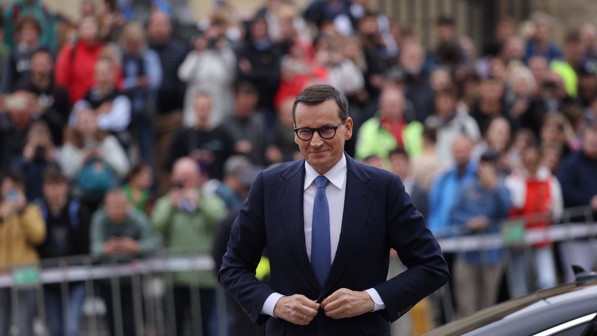 Na zdjęciu Mateusz Morawiecki