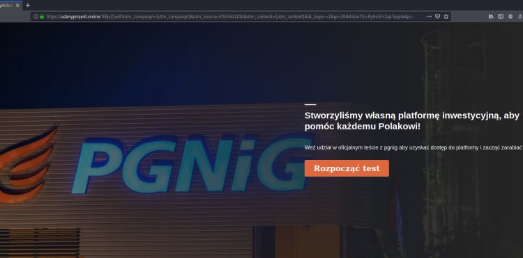 Oszustwo na inwestycje