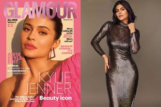 Odessane usta Kylie Jenner kuszą czytelników "Glamoura"